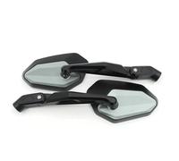 YFBH Motorcycle Side Rear View Mirrors For Y&amaha XMAX 300 2021-2025 Fold The Rear View Mirror Modified Reversing Mirror Convex(Titanium)