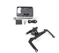 YFBH Navigation Holder Motorcycle Front Phone Holder GPS Navigation Plate Bracket For H&onda For Forza-350 For FORZA 125 For Forza350 2020 2021 2022 Phone Mount(Black 3)
