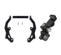 YFBH Navigation Holder Motorcycle GPS Navigation Bracket For H&onda NC750X NC 750X NC750 X 20212022 Front Bar Windshield Phone Holder Mount Stand Phone Mount(BLACK 2)