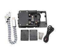 YFBH Navigation Holder Motorcycle GPS Navigaton Plate Bracket For K&awasaki J 300 J300 2013-2021 Mobile Phone Stand Holder Support Accessories Phone Mount(Black 4)