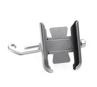 YFBH Navigation Holder Motorcycle Handlebar Mobile Phone Holder Stand GPS Navigation Bracket For H&onda CBR600RR CBR1000RR CBR500R CBR300R CBR250R CB150R Phone Mount(Silver,Mirror)