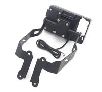 YFBH Navigation Holder Motorcycle Mobile Phone Stand Holder Navigation Bracket Support For H&onda X-ADV 750 XADV 750 XADV750 2017-2020 Adapter Holder Phone Mount(Black 4)