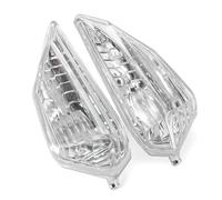 YFBH Turning Indicators Lamp Motorcycle Turn Signals Light For KAWASAKI For NINJA 250 300 400 650 1000 For ZX-6R For ZX-10R For Z250SL For Z1000SX Rear Lamp(Clear 1)