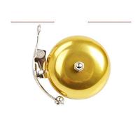 YFCTLM Bicycle bell Bicycle Bell Ring Metal Bell Ring Loud Sound One Touch Classic Handlebar Cycling Bicycle Horn Alarm Accessory Cycle Push Bike (Color : Gold)