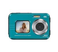 YFDGD 2 Screens Waterproof Camera Multifunctional Anti-Shake For Driving Record Riding Clear Capture Stunning Moments Easily(Only Camera,Green)