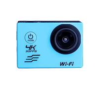 YFDGD 4k Action Camera Wireless Full HD Waterproof Underwater Video Recording Shake Proof Diving Sports Clear Capture Stunning Moments Easily(Blue)