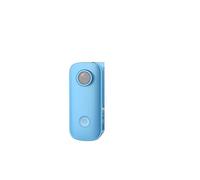 YFDGD Action Camera Recorder Shooting Anti-Shake Waterproof Skiing Motorcycle Helmet Vlog Thumb Sport Camcord Clear Capture Stunning Moments Easily(C100 64GB,Blue)