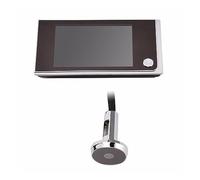 YFDGD Camera Viewer Anti-Thief 3.5in Indoor LCD Color Screen Visual 120 Degree Angle Peephole Video Eye Door Doorbell Clear Display All Weather Guarding