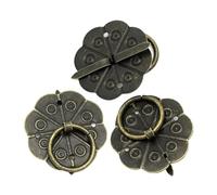 YFDGD Drawer Knobs 10pcs Classical Bronze Tone Quincunx Drawer Cabinet Desk Door Pull Box Handle Knobs Furniture Handles Hardware with Screw