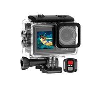 YFDGD Dual Screen Action Camera48MP EIS Video With Optional Filter Lens 1080P Webcam Vlog Sports Cam Clear Capture Stunning Moments Easily(Option6,5K Camera Only)