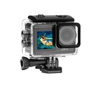 YFDGD Dual Screen Action Camera48MP EIS Video With Optional Filter Lens 1080P Webcam Vlog Sports Cam Clear Capture Stunning Moments Easily(Option2,5K Camera Add 6 Lens)