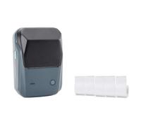 YFDGD Label Maker Machine B1 Pocket Label Maker Machine Mini Thermal Printer BT All In One Price Study Sticker With Various Paper(Add 5 Rols 40x60mm)