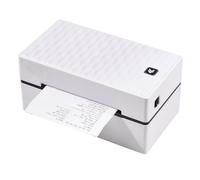 YFDGD Label Maker Machine Desktop Thermal Shipping Label Printer For 4x6 Package Printing Wireless BT And USB 110mm High Speed Sticker(WHITE)