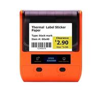 YFDGD Label Maker Machine DP80S Mini Portable Thermal Printer Multifunctional Barcode Color Label Sticker Maker