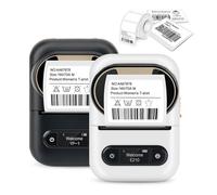 YFDGD Label Maker Machine E210 Thermal Printer For Stickers Portable Wireless Bluetooth Mini Label Machine Sticker Printers(White and Black)