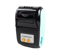 YFDGD Label Maker Machine Mini Portable Thermal Receipt POS Printer Wireless Bluetooth 58mm Ticket Bill PC Invoice Business Retail Ink Free(Green Set)