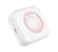 YFDGD Label Maker Machine Mini Printer Portable Thermal Stickers Paper Inkless Bluetooth Wireless Label(Pink)