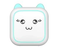 YFDGD Label Maker Machine Mini Printer Thermal Adhesive Labels Sticker Bluetooth Pocket Label Notes For Home And Office(Blue)