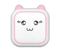 YFDGD Label Maker Machine Mini Printer Thermal Adhesive Labels Sticker Bluetooth Pocket Label Notes For Home And Office(Pink)