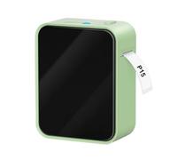 YFDGD Label Maker Machine Portable Label Maker P15 Adhesive Thermal Printer Wireless Bluetooth Sticker With Self Paper(Green Printer Set)