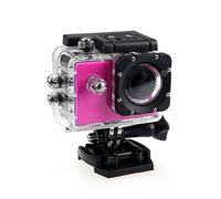 YFDGD Mini Action Camera 2 Inch Display Underwater Waterproof Video Recording Sports Clear Capture Stunning Moments Easily(Pink)
