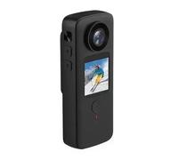YFDGD Mini Action Camera WIFI 4K HD AP Remote Viewing Micro Camcorders Dual LCD Screens 30m Waterproof Shell DV Sport Video Recorder Clear Capture Stunning Moments Easily(Add 32G card)