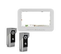 YFDGD Smart Video Ring Doorbell Camera Visual Intercom Night Vision Two-Way Door Phone Entry Call Clear Display All Weather Guarding(V70MM4-2V1)