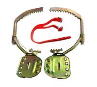 YFDGD Tree Climbing Equipment Climbing Poles Tree Enlarged Thickening On The Foot Hook Cat Claw Tools Wood Pole Buckle(Forge 200 Solid round hole clasp)