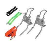 YFDGD Tree Climbing Equipment Climbing Tree Foot Tie Cat Claws On The Special Scratching Tools Non-slip Strengthened(Silver-03)