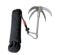 YFDGD Tree Climbing Equipment Outdoor Survival Climbing Hook Flying Tiger Claw Field Hiking Rope Elevated Tools Gear Tactical Ascension Equipment