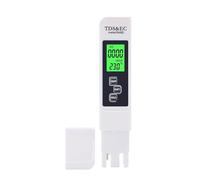 YFDGD Water Tester 3 In 1 TDS Tester Conductivity Meter Water Measurement Temperature Tool Function 0-5000ppm EC Multipurpose Accurate Easy(Backlighting)
