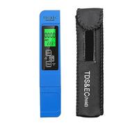 YFDGD Water Tester 3 IN 1 TDS Water Quality Test Pen EC Meter Conductivity Tester C/F Tap Drinking Tds Ec Multipurpose Accurate Easy(With backlight blue)
