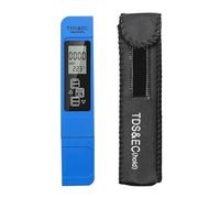 YFDGD Water Tester Digital Water Quality Tester TDS EC Meter Range 0 To 9990 Multifunctional Purity Temperature TEMP PPM Multipurpose Accurate Easy(Blue)