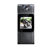 YFDGD Wifi digital camcorder 2K HD motorbike handheld back clip law enforcement recorder Clear Capture Stunning Moments Easily(WIFI version 2K+64G)