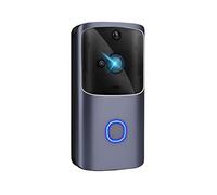 YFDGD WiFi Doorbell Smart Home 720P HD Wireless Phone Door Bell Camera Security Video Intercom IR Night Vision For Apartments Clear Display All Weather Guarding(Option 1)