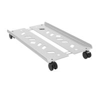 YFFSFDC CPU Stand, PC Rack, Stand with Wheels, PC Storage Box, Desktop PC, Computer Rack, Computer Stand, 4 Caster Wheels, For Desktops, Size Adjustment, Ash Heat Dissipation, Dust Prevention, Fall