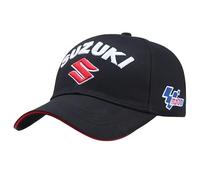 YFFTHREE Car Logo Baseball Cap for Suzuki Ertiga 2015-2018,Sun Visor Hat Adjustable Sport Hat Unisex Travel Hat Racing Cap Adjustable One Size Fits Most Racer Cap Team Cap Cotton,Black