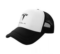 YFFTHREE Car Logo Baseball Cap for Tesla Model S 2012-2016,Sun Visor Hat Adjustable Sport Hat Unisex Travel Hat Racing Cap Adjustable One Size Fits Most Racer Cap Team Cap Cotton,Black