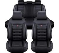 YFFYSM 5 Seats Car Seat Covers For Lexus RX450H RX 450H RX450 RX 450 2007-2023,Leather Seat Covers Luxury Seat Cover Front and Rear Seat Protectors.,A/Black