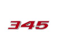 YFGBLQIA 3D Metal 392 345 6.4L 5.7 Logo Car Sticker Emblem Badge Decals Auto Tail For Dodge For HEMI For Ford For Audi For Toyota For Honda For Jeep Accessories