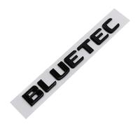 YFGBLQIA Automobile label Car Whole Body Trunk Emblem Sticker BLUETEC Logo for Benz W210 W211 W212 W124 G500 C200 E320 CLA CLK CLS ML