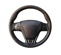 YFGBLQIA Car Steering Wheel Cover Hand-sewn for Great Wall Haval New Hover H6 Hover H1 Leather Steering Wheel Cover Lace Up