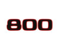 YFGBLQIA for 800 Car Stickers Are Suitable for Benz G-Class Body Logo G700 Subo BRABUS Modified Rear Tail Logo Car Accessories