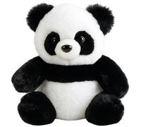 YFHUVB Panda Teddy, Soft Plush Toy for Adults,Emotional Healing on Demand,Cuddly Panda Gifts for Stress Relief Adults,Lightweight Design, Cheeky Realistic Panda Plushie