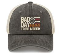 YFKFYTG Retro Bad Day to Be A Beer, Bad Day to Be A Beer Hat Funny Trucker Hats for Women Dad Hat Birthday Gifts