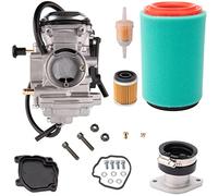 YFM250 Carburetor Replace # 4XE-14140-13-00 Fits for 1999 2000 2001 2002 2003 2004 Yamaha Bear Tracker 250 Yfm250X Yfm250Xh Yfm250XM & More ATV Carb