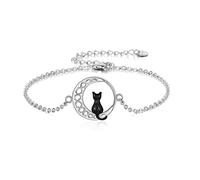 YFN 16/18/30/40/50/60/70/80/90/100 Tree of Life Necklace Sterling Silver | Faminy Tree Pendant Crystal/Moonstone Jewellery Anniversary Mother's Day Christmas Birthday Gifts for Women Wife Nana Mama