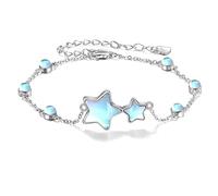 YFN 16/18/30/40/50/60/70/80/90/100 Tree of Life Necklace Sterling Silver | Faminy Tree Pendant Crystal/Moonstone Jewellery Anniversary Mother's Day Christmas Birthday Gifts for Women Wife Nana Mama