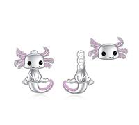 YFN Axolotl Earrings for Women 925 Sterling Silver Axolotl Stud Earrings Jewelry Gifts(Axolotl)
