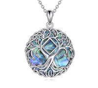 YFN Tree of Life Necklace Sterling Silver NA Tree Pendant Recovery Jewellery Narcotics Anonymous Gifts for Women Men